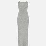 RHEA SCULPT GREY DRESS - LACER