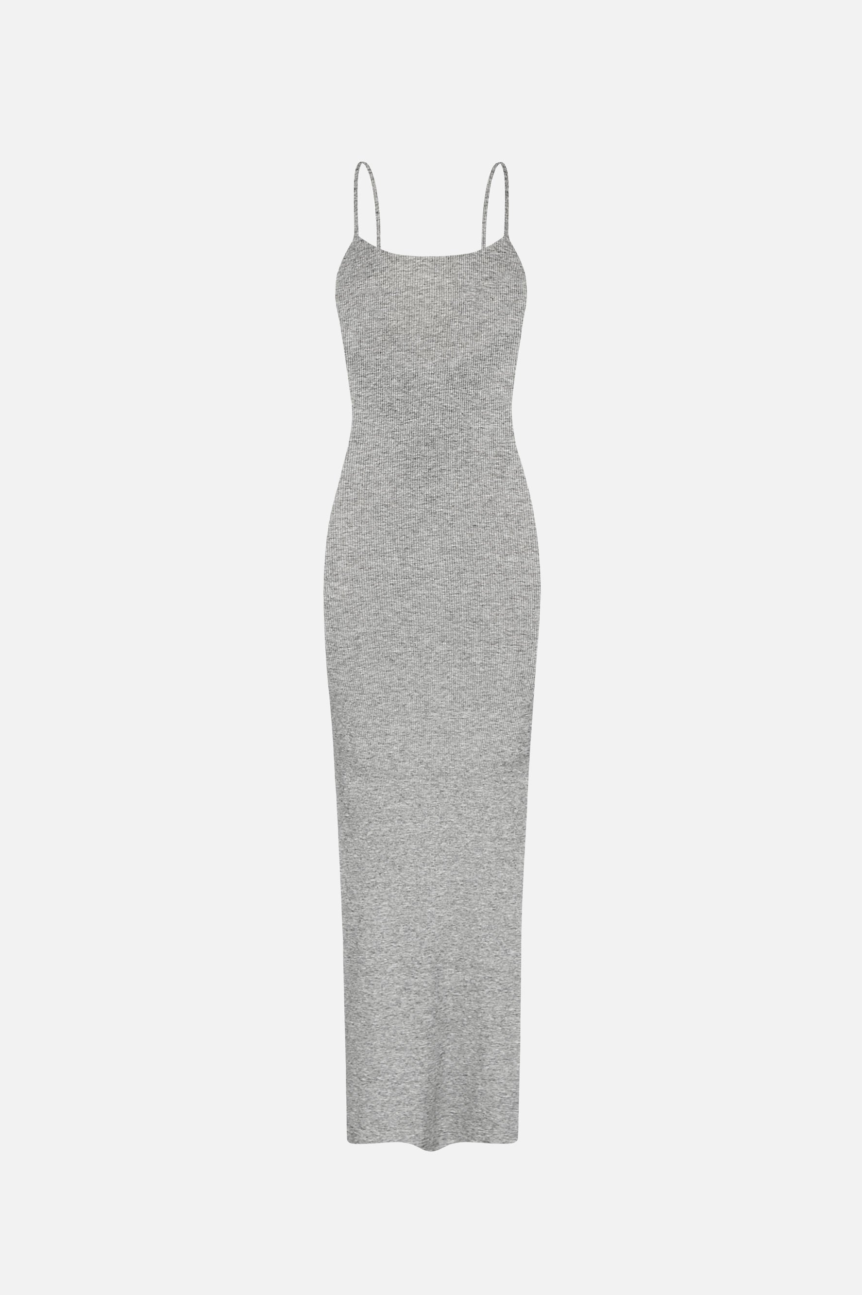 RHEA SCULPT GREY DRESS - LACER