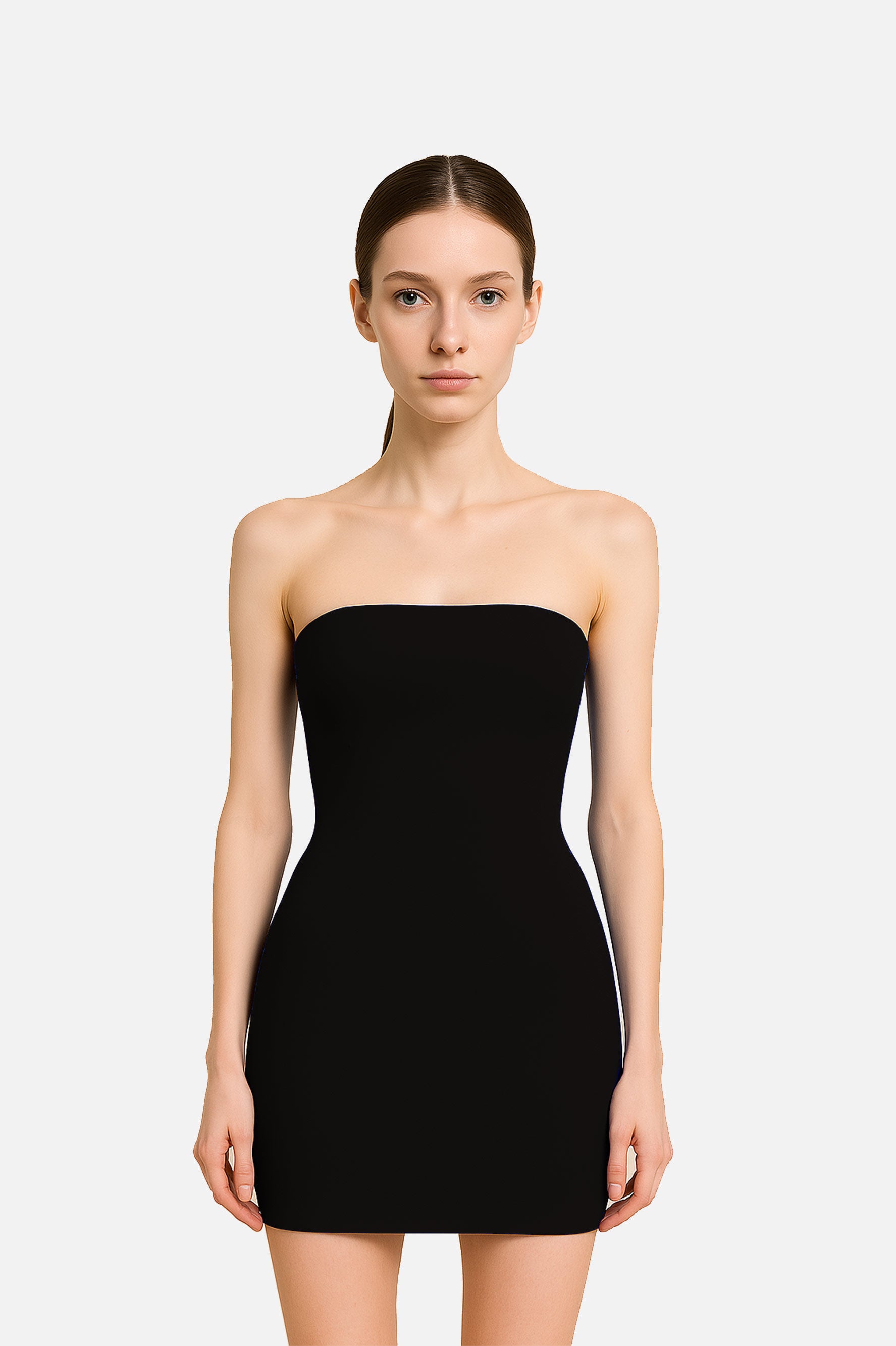 SUE BLACK DRESS - LACER