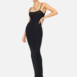 RHEA SCULPT BLACK DRESS - LACER
