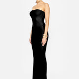 S-ANDREA BLACK DRESS - LACER