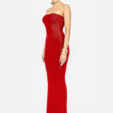 S-ANDREA RED DRESS - LACER