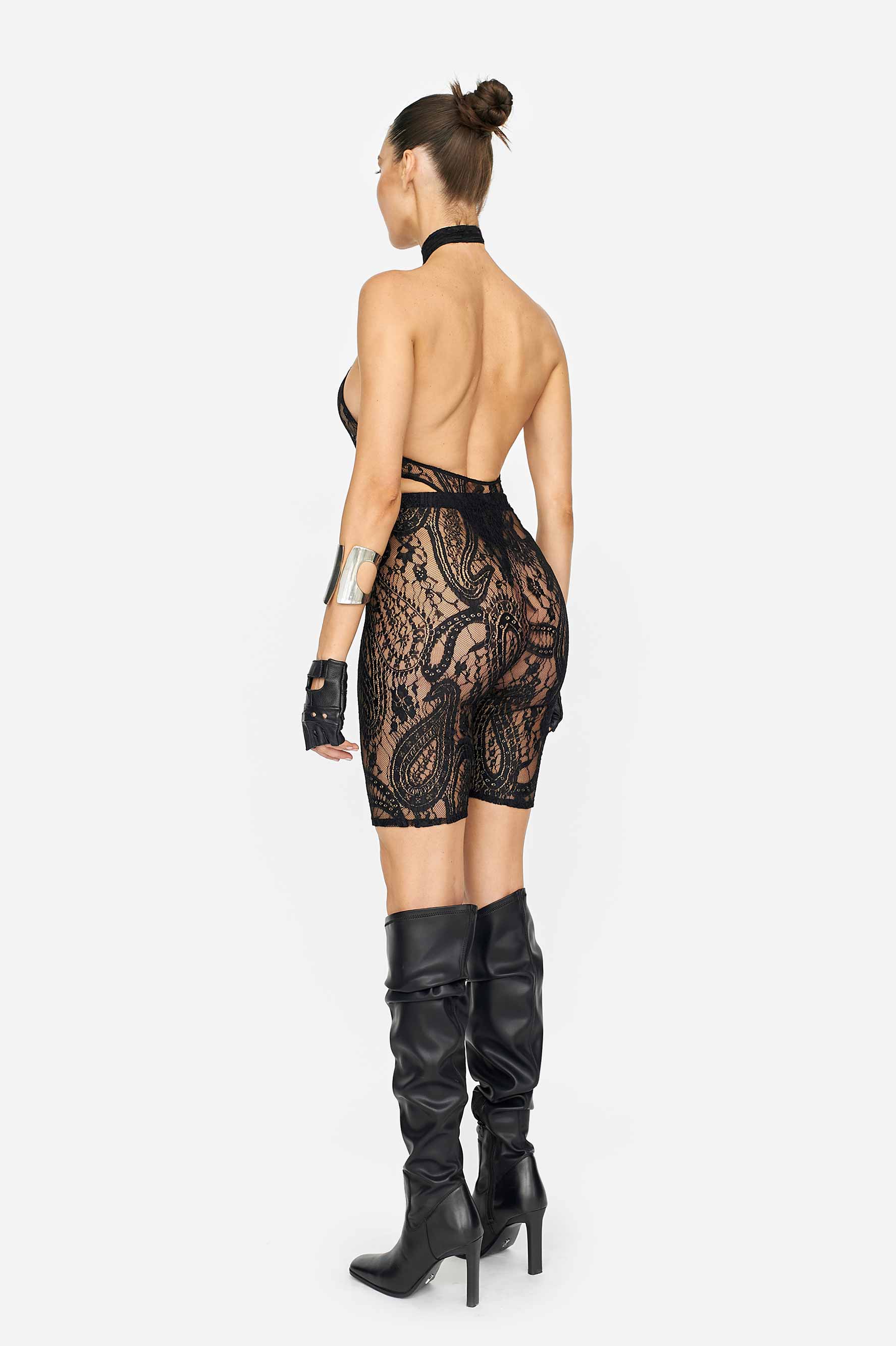 ECLIPSE BIKER SHORTS - LACER