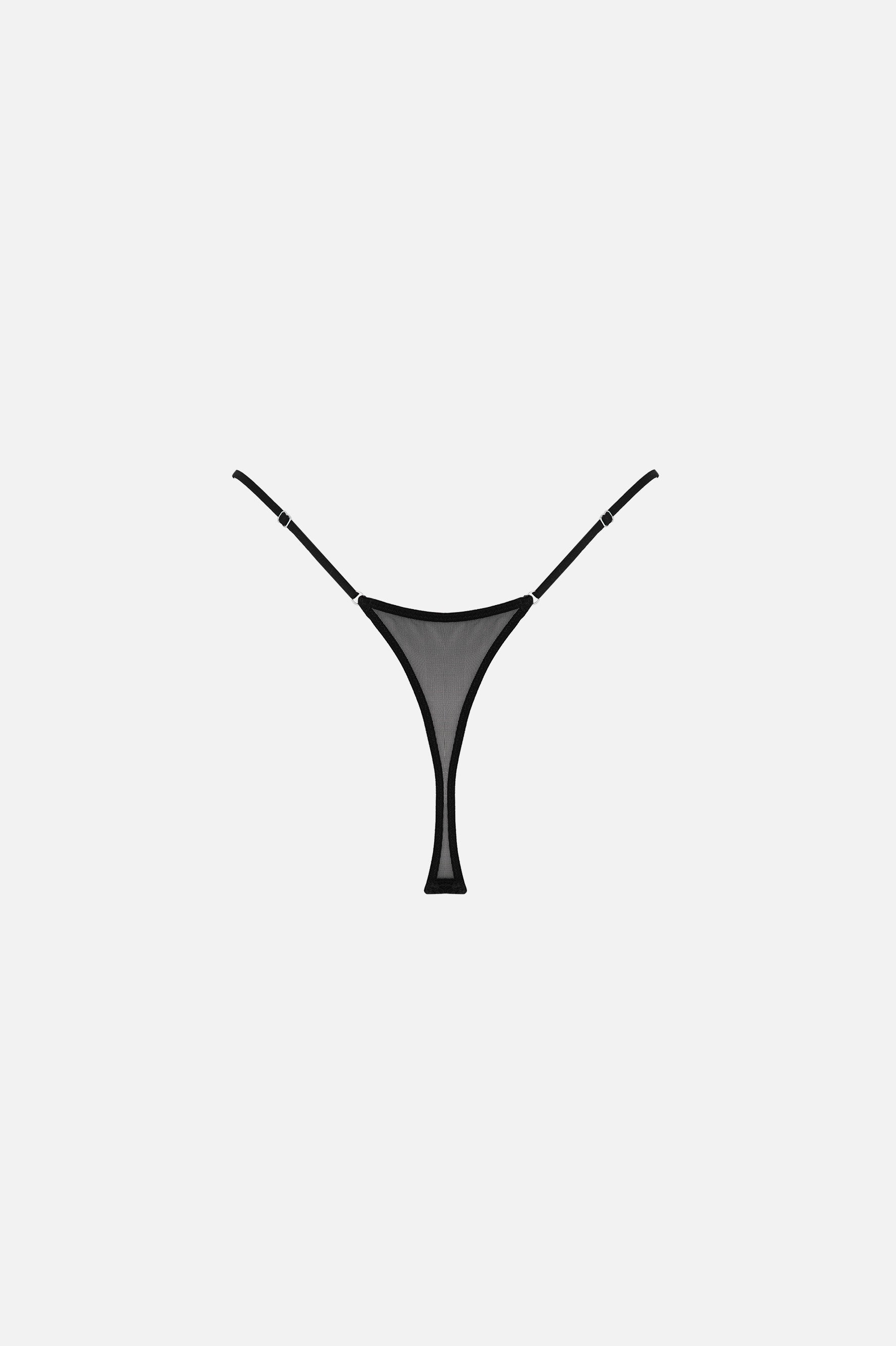 MIST-Y BLACK G-STRING - LACER