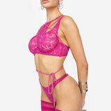 NOTEARS™ STOCKINGS-119 (MAGENTA) - LACER