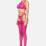 NOTEARS™ STOCKINGS-119 (MAGENTA) - LACER