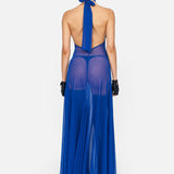 MARSYLIA DRESS (BLUE) - LACER
