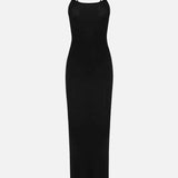 RHEA SCULPT BLACK DRESS - LACER