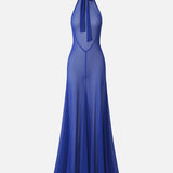 MARSYLIA DRESS (BLUE) - LACER