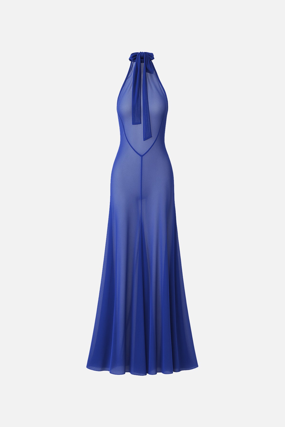 MARSYLIA DRESS (BLUE) - LACER