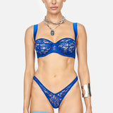 MIRAGE THONG (COBALT) - LACER