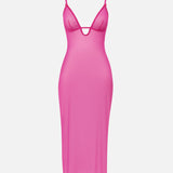 MIST-Y DRESS (MAGENTA) - LACER