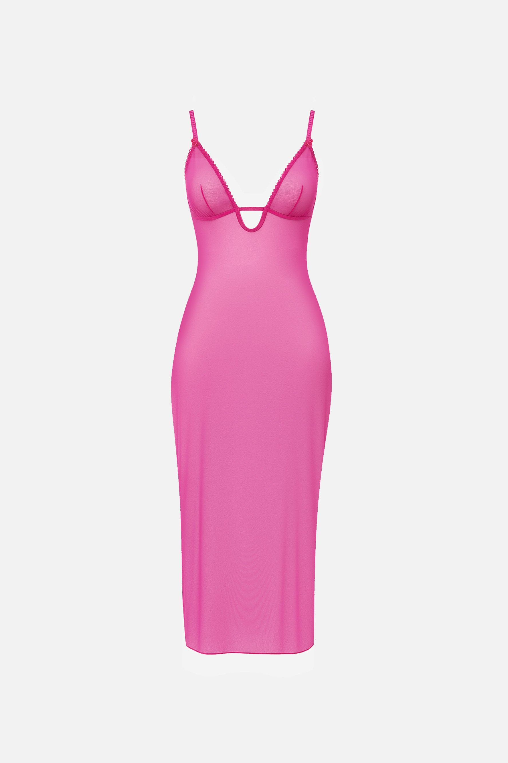 MIST-Y DRESS (MAGENTA) - LACER