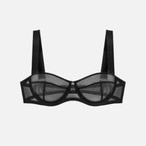 MIST-Y BLACK BRA - LACER