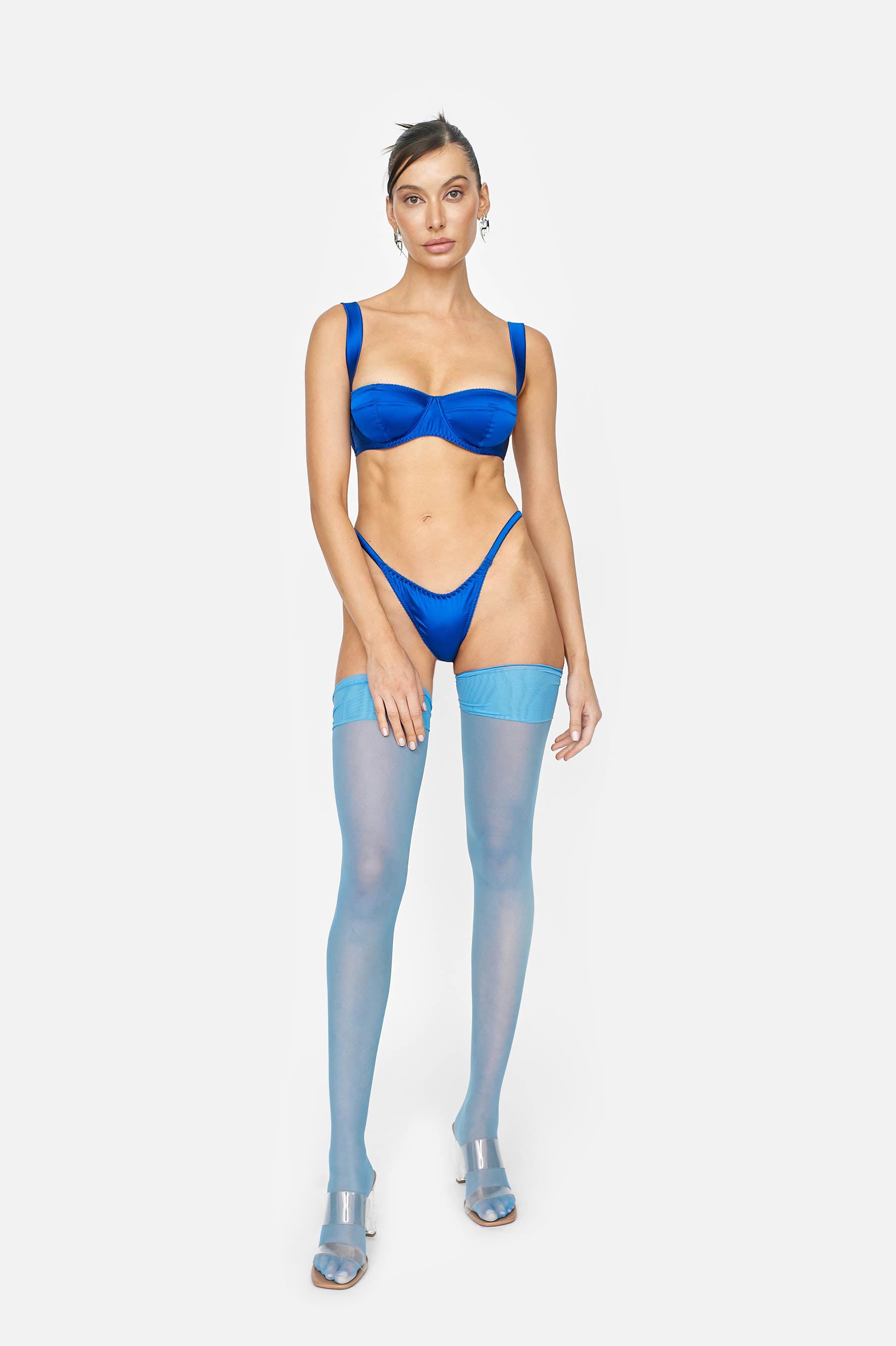 MUSE 1.0 SILK G-STRING (COBALT) - LACER