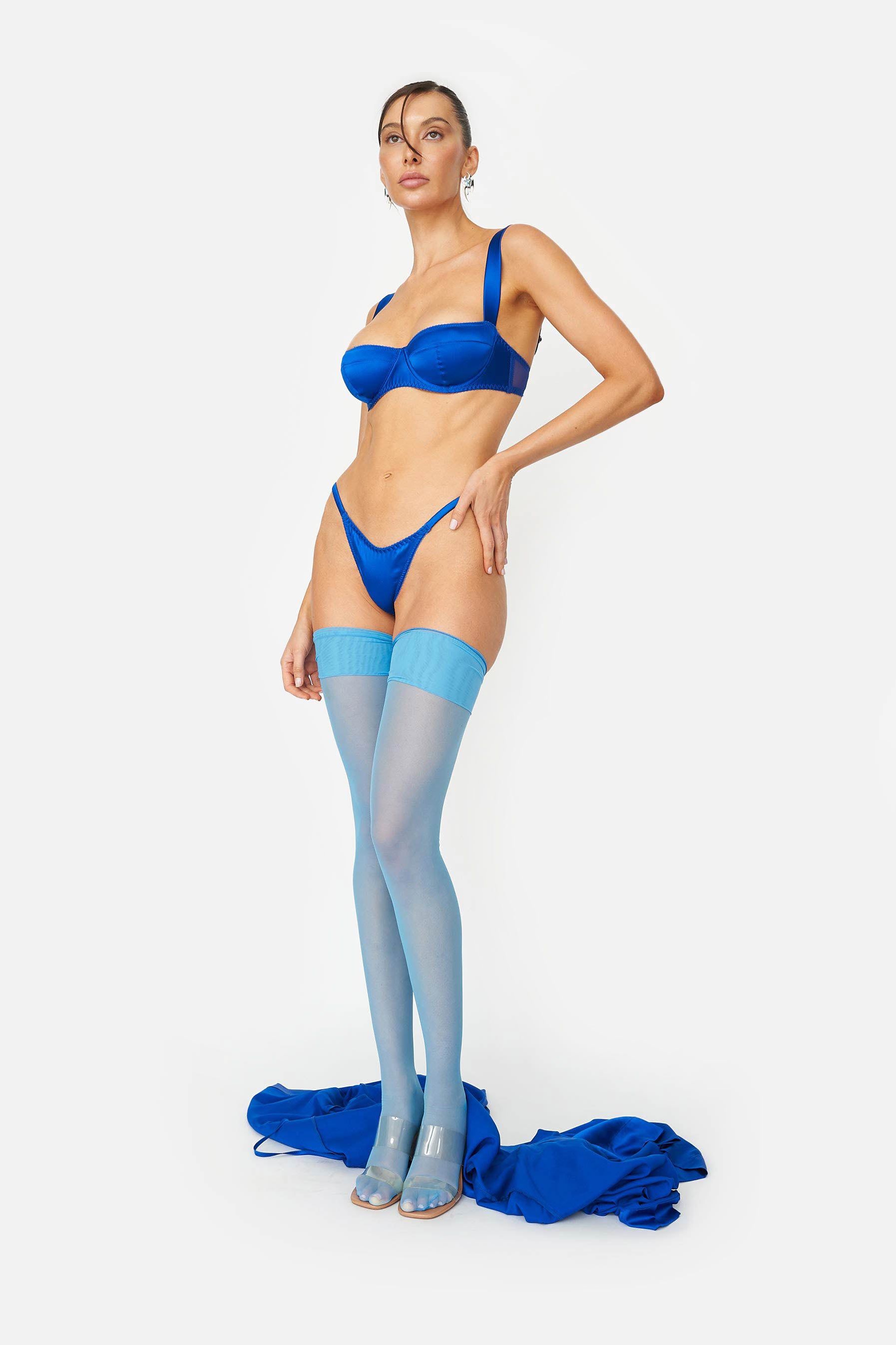 MUSE 1.0 SILK G-STRING (COBALT) - LACER