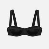 MUSE 1.0 SILK BRA (BLACK) - LACER