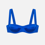 MUSE 1.0 SILK BRA (COBALT BLUE) - LACER