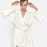 PEONY KIMONO (OFF-WHITE) - LACER