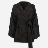 PEONY KIMONO (BLACK) - LACER