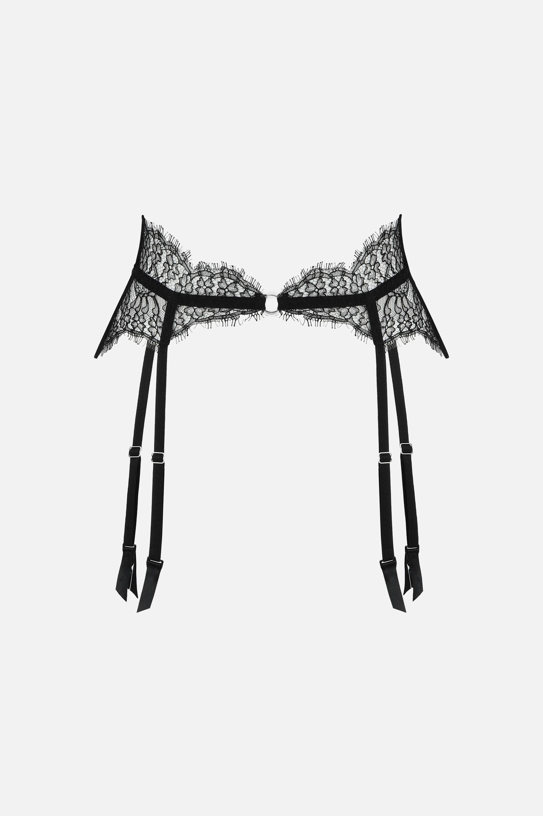 PHOENIX BLACK GARTER - LACER