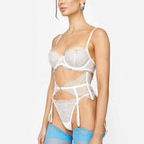PHOENIX OFF-WHITE G-STRING - LACER