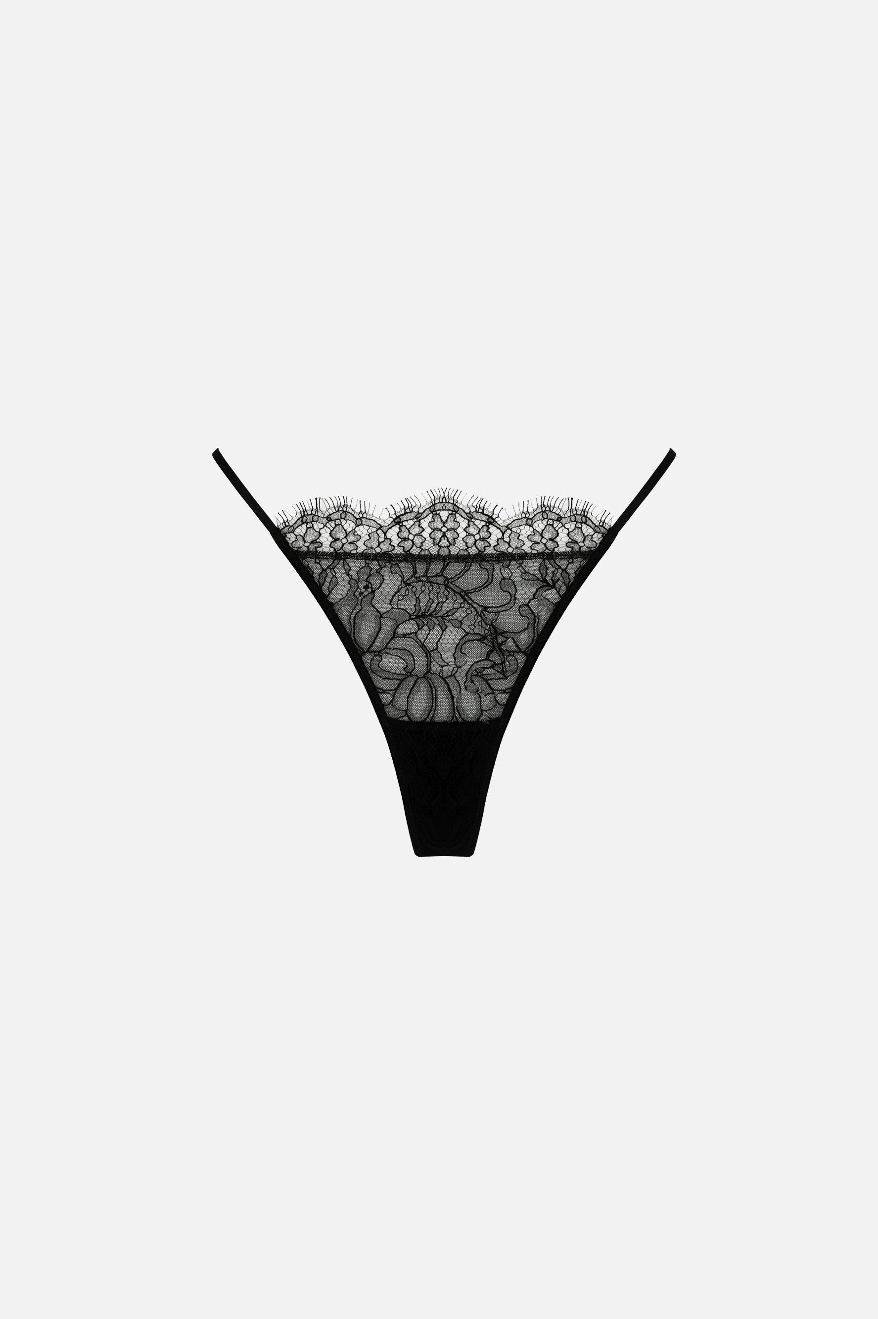 PHOENIX BLACK G-STRING - LACER