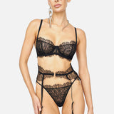 PHOENIX BLACK GARTER - LACER
