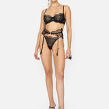 PHOENIX BLACK G-STRING - LACER