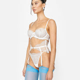 PHOENIX OFF-WHITE BRA - LACER