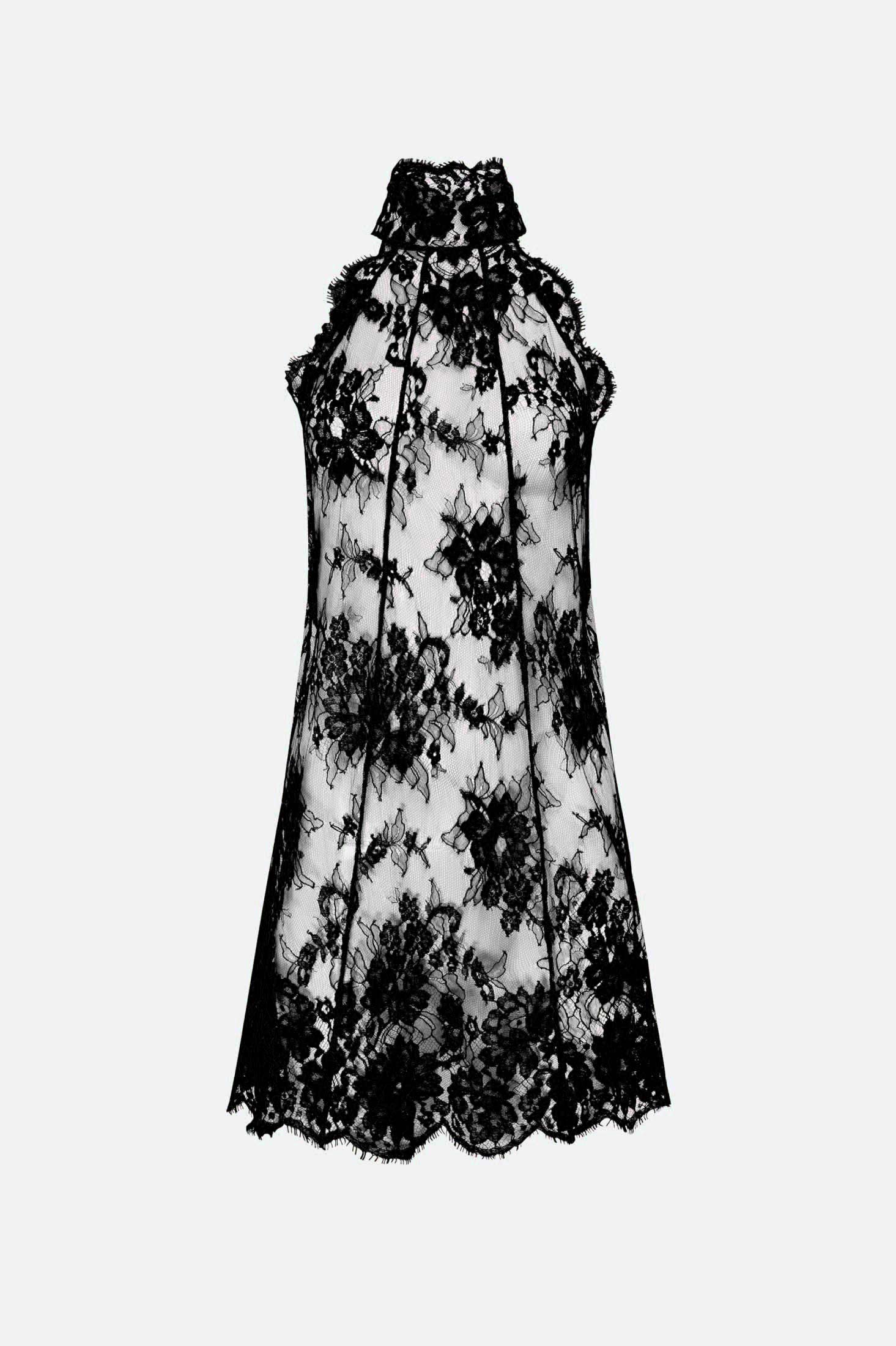 ROSALI-A DRESS (BLACK) - LACER