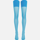 NOTEARS™ STOCKINGS-119 (CYAN) - LACER