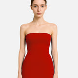 SUE RED DRESS - LACER