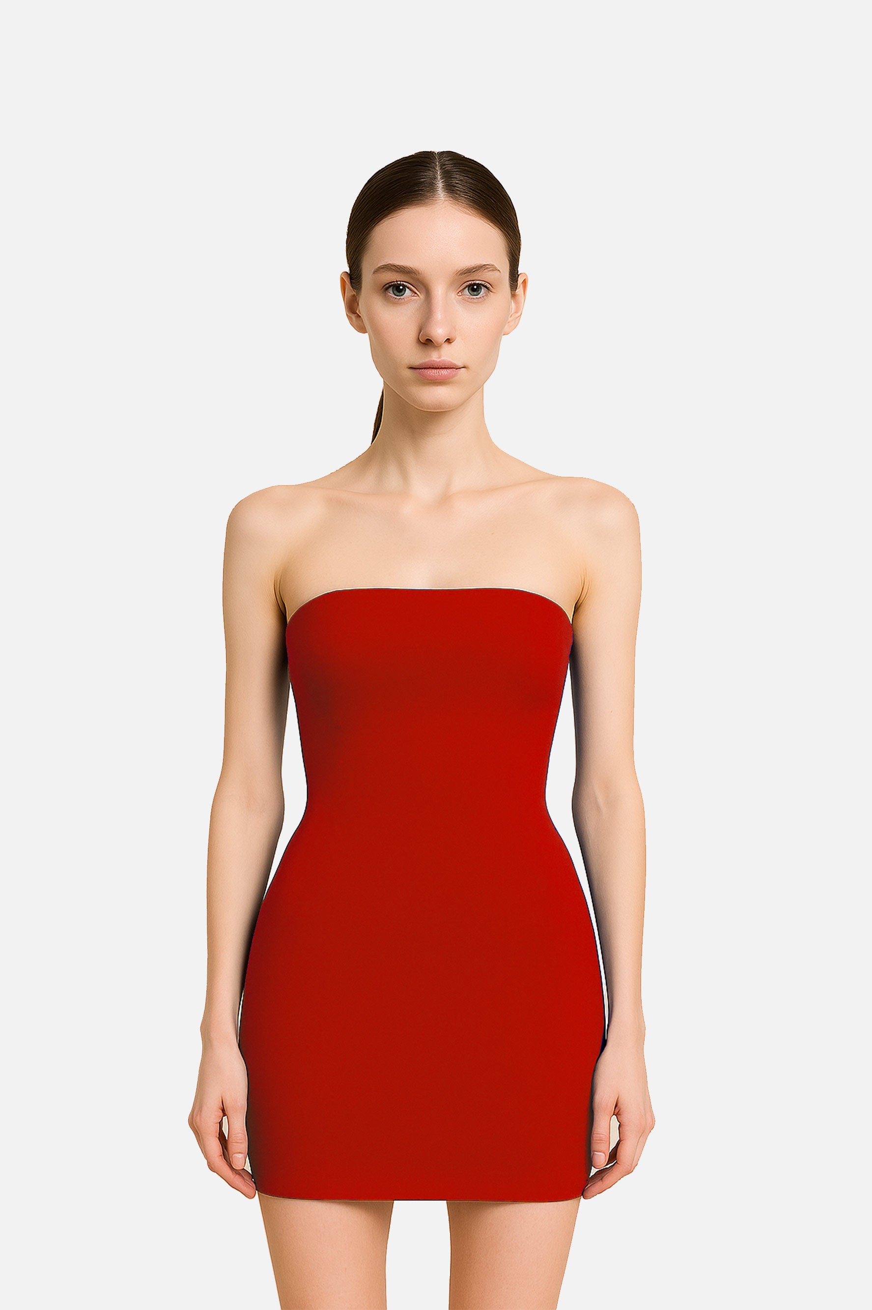 SUE RED DRESS - LACER