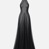 MARSYLIA DRESS (BLACK) - LACER