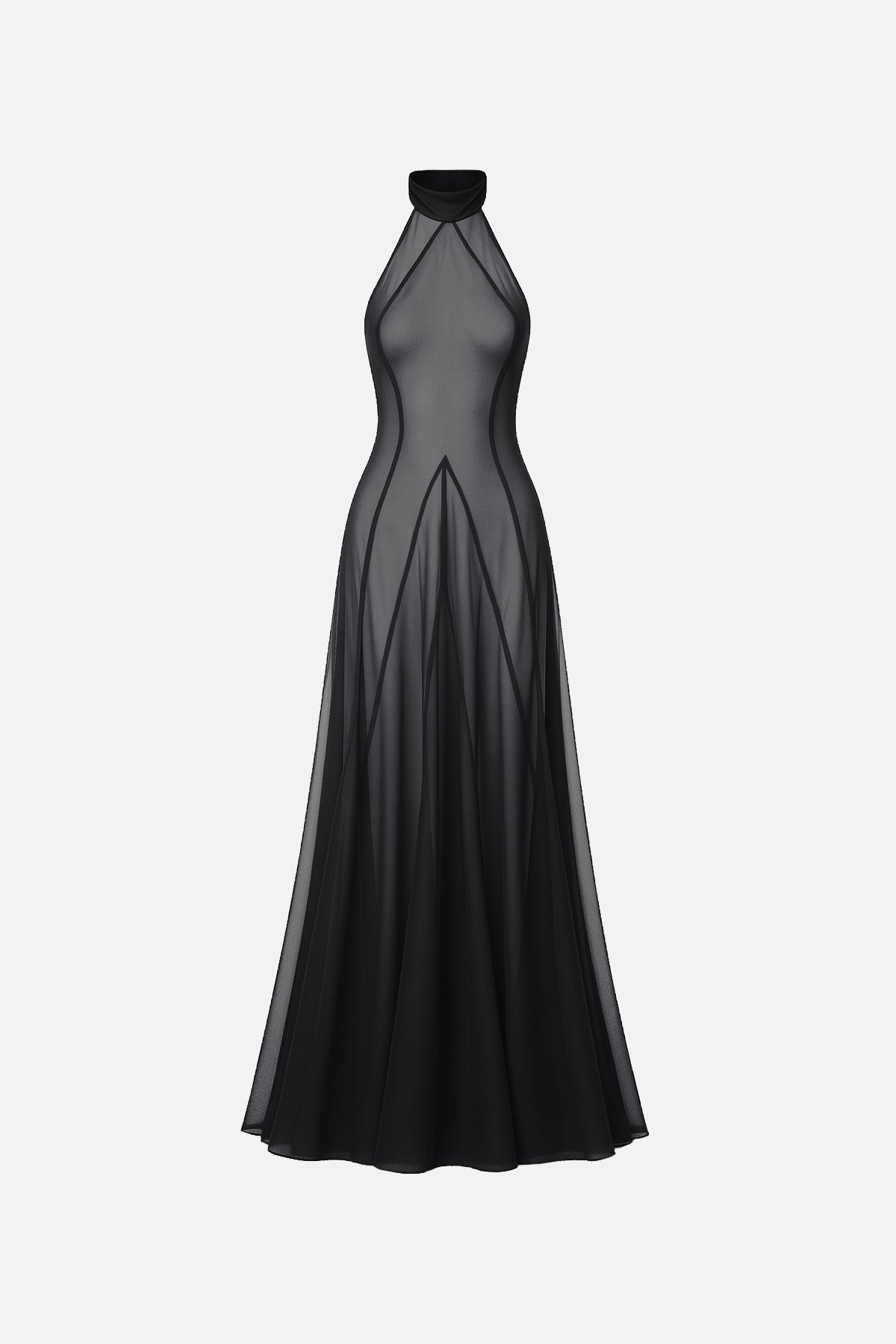 MARSYLIA DRESS (BLACK) - LACER